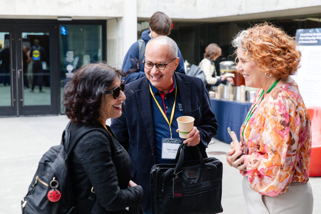 Jennifer Chayes, Omar Yaghi, and Sarah Jones